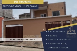 Venta de Casa Res. Altos del Trapiche Tegucigalpa